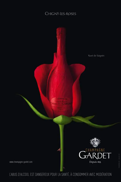 GARDET Plakat „Rosé de Saignée"