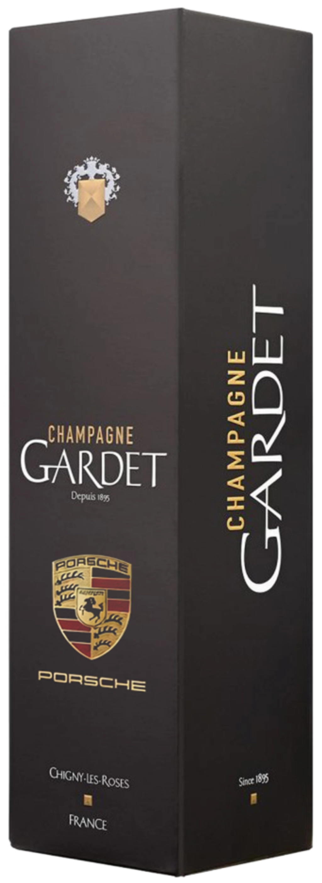 GARDET Etui schwarz 1 Flasche · Individualisierbar